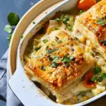 Puff Pastry Chicken and Leek Casserole