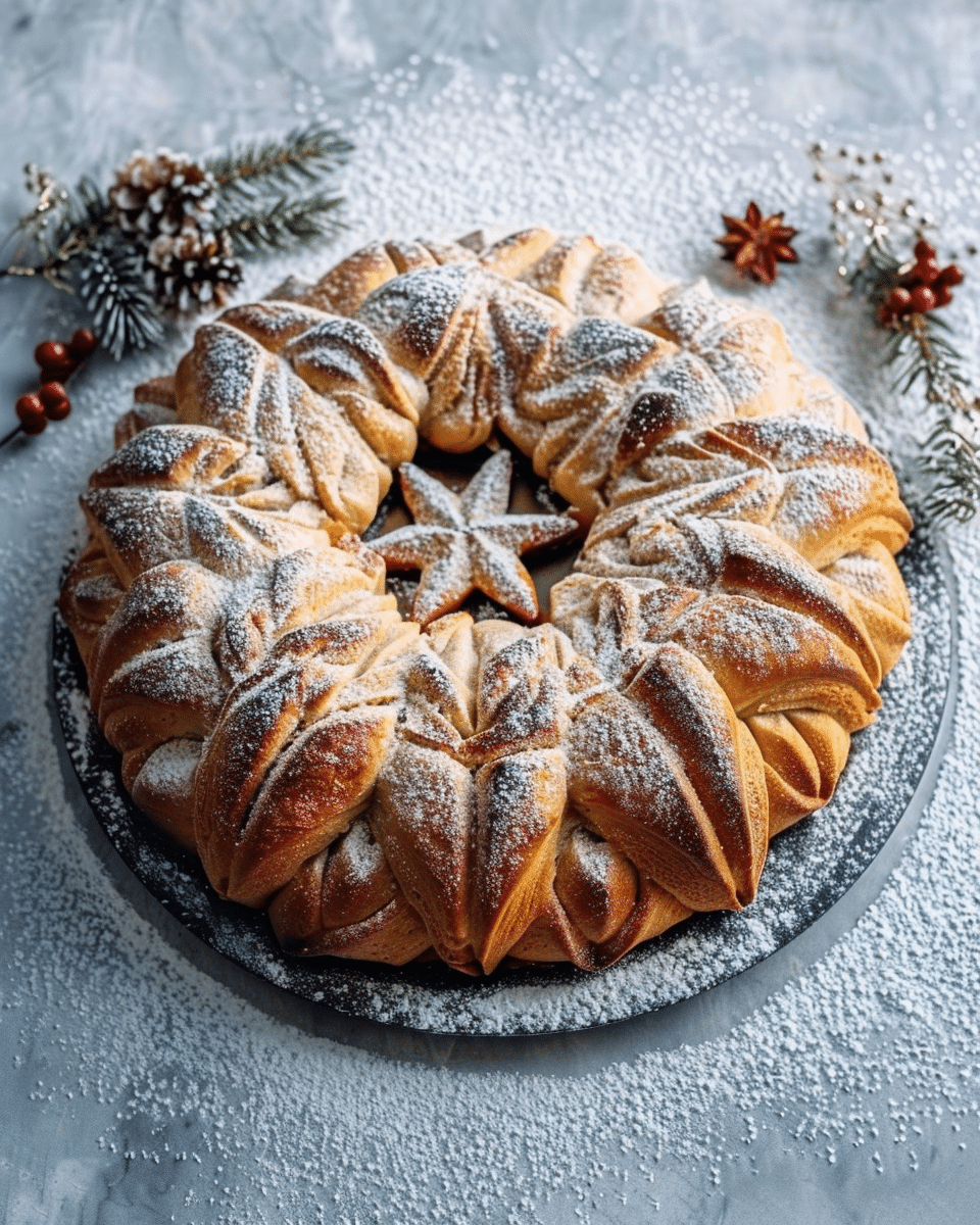 Holiday Star Bread