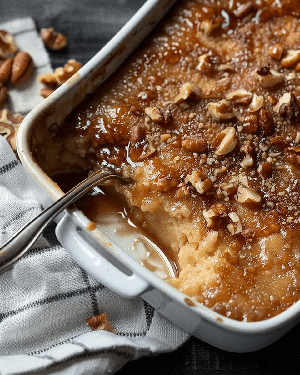 Maple Walnut Pudding Chômeur