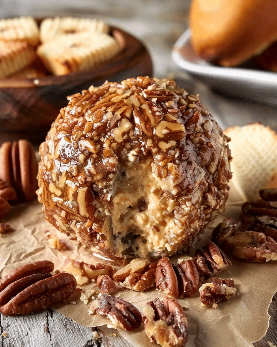 Pecan Pie Cheese Ball