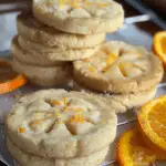 Cardamom Orange Shortbread Cookies