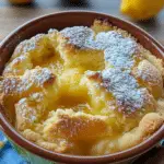 Magic Lemon Cobbler Delight