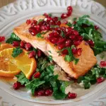 Pomegranate Glazed Salmon