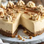 White Chocolate Peanut Butter Cheesecake