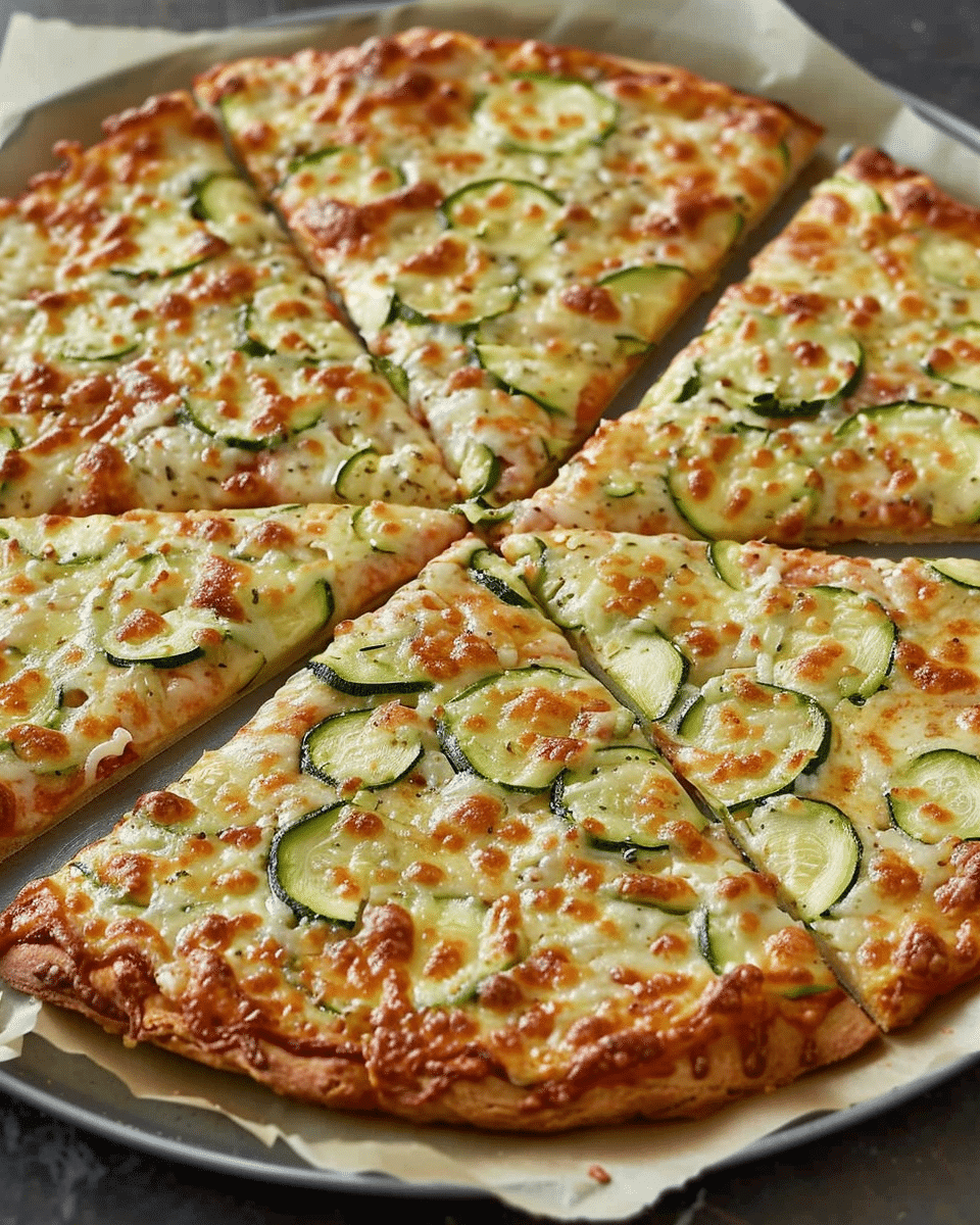 Zucchini Pizza Crust