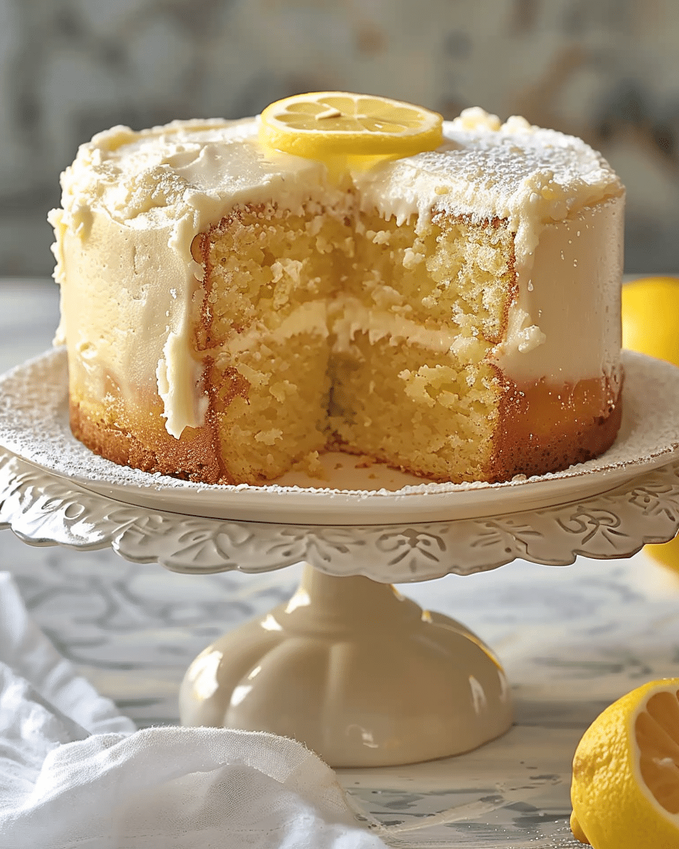 Lemon Cake to Die For