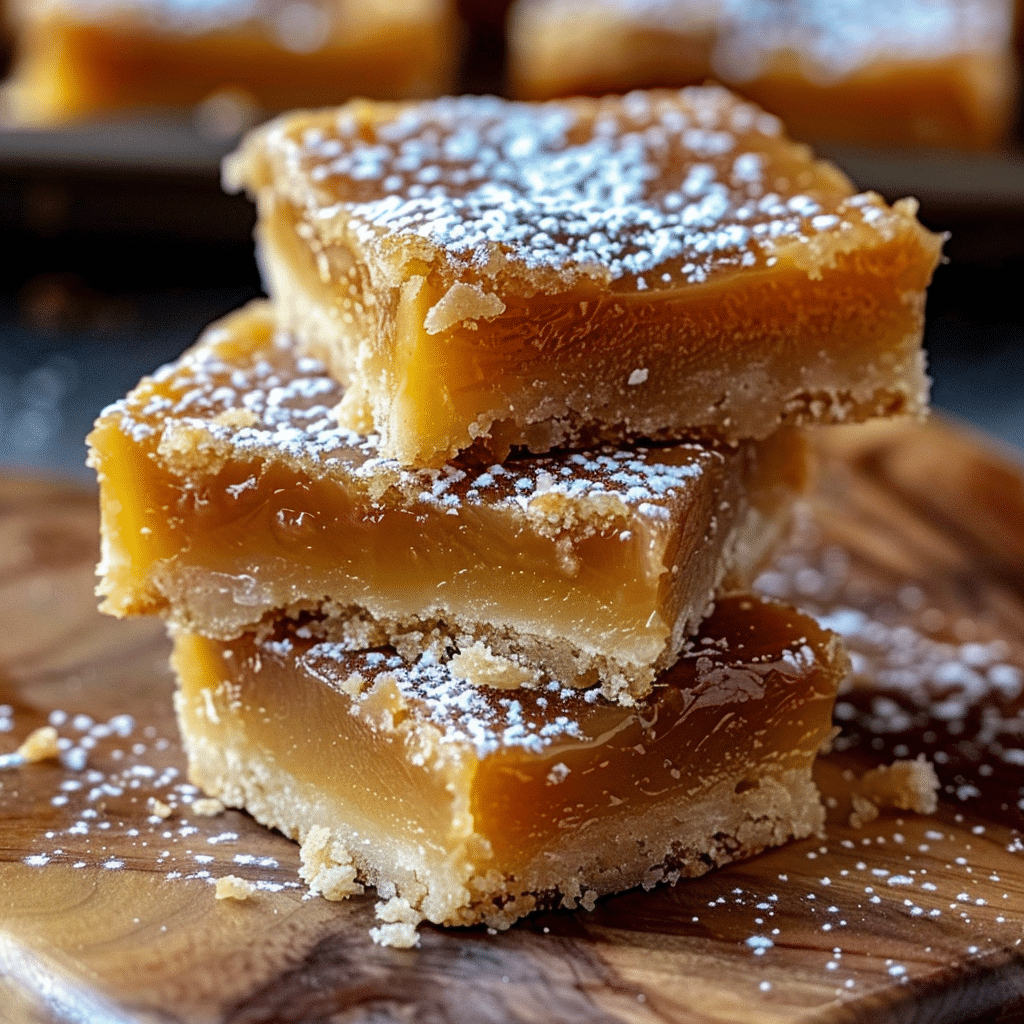 Salted Caramel Butter Bars