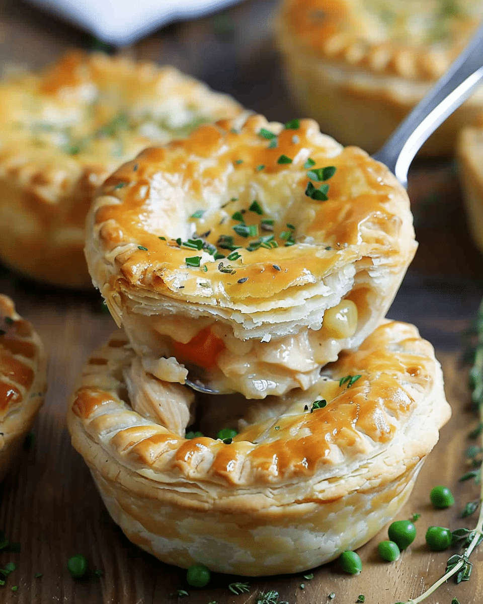 Mini Chicken Pot Pies