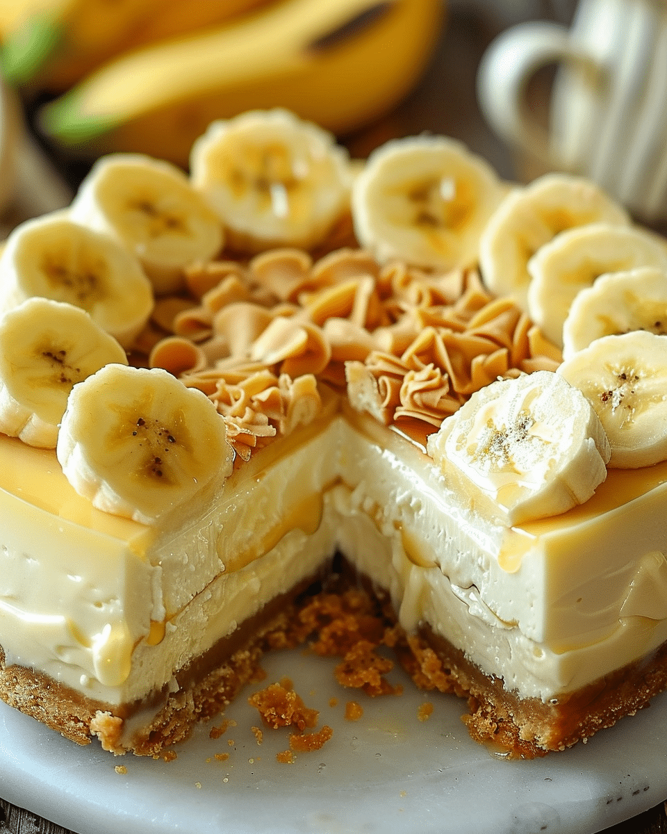 Banana Cream Cheesecake