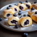 Blueberry Cheesecake Rolls