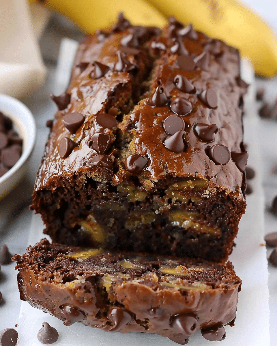 Banana Chocolate Chip Bread