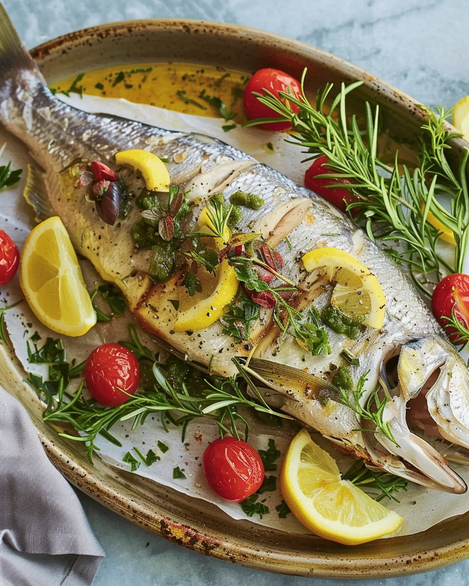 Branzino Mediterranean