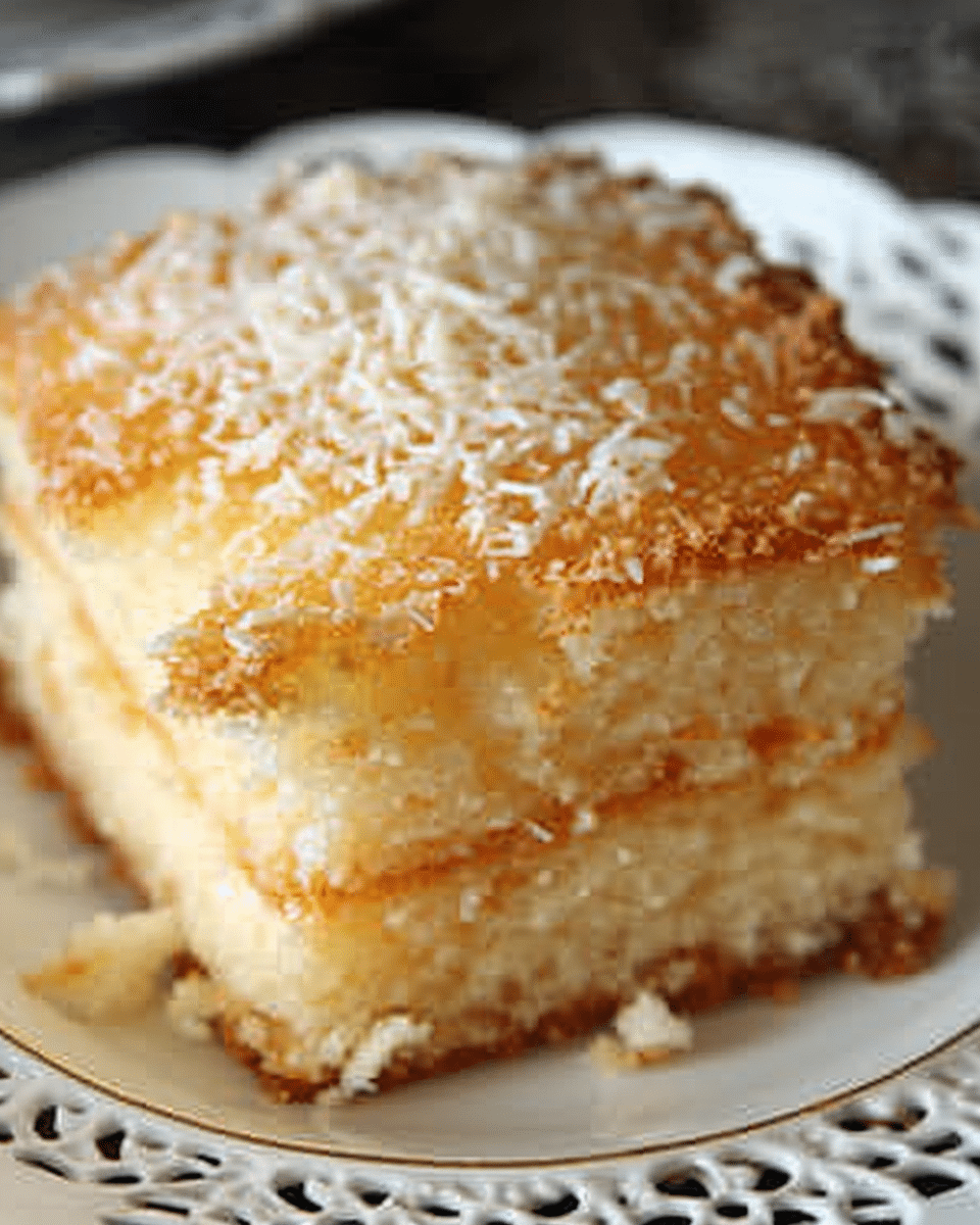 Coconut Pound Cake 