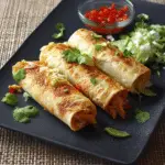 Crispy Turkey Flautas