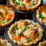 Mini Chicken Pot Pie Muffins