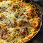 Baked Cream Cheese Spaghetti Casserole