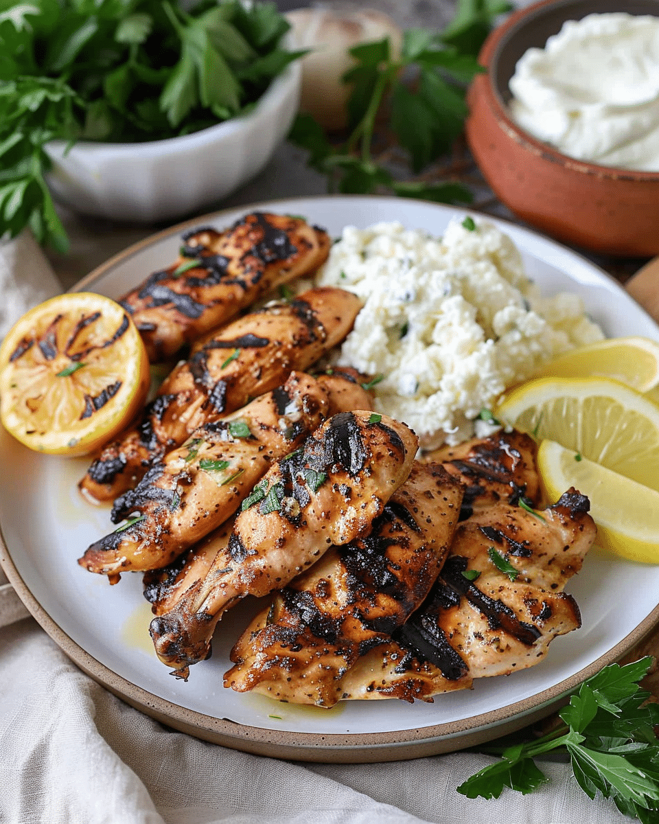 Greek Yogurt Marinated Chicken