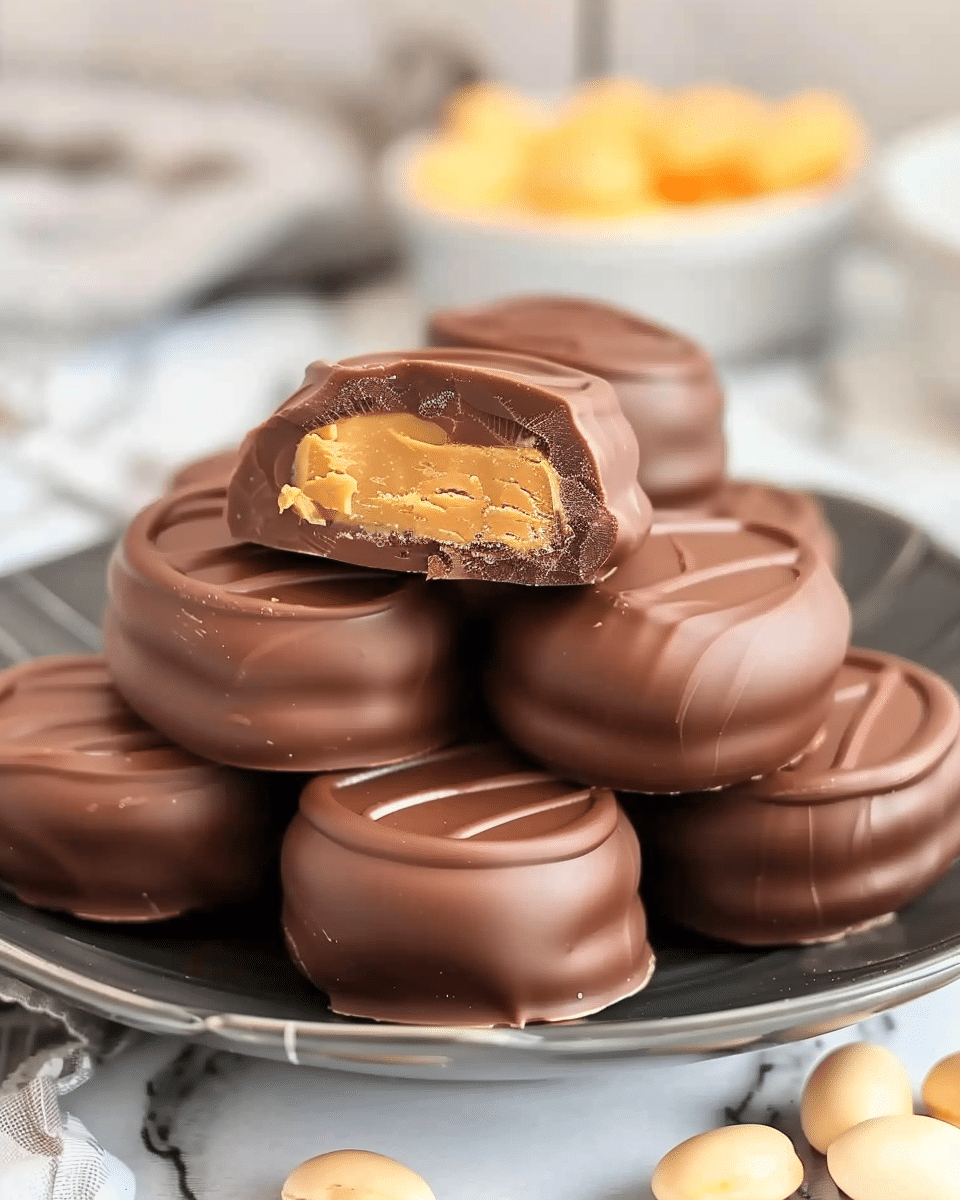 Homemade Reese’s Eggs