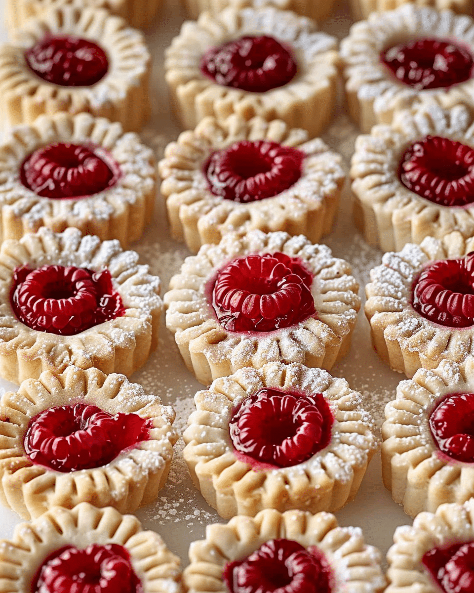 Scandinavian Raspberry Jam Shortbread Tarts (Hallongrottor)