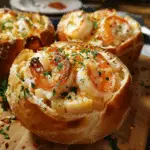 Stuffed Seafood Bread Bowl