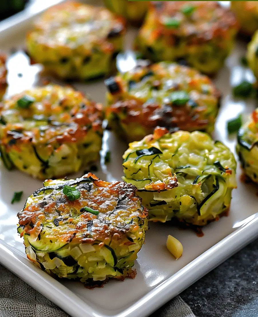 Zucchini Garlic Bites