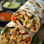 Chipotle Ranch Grilled Chicken Burrito