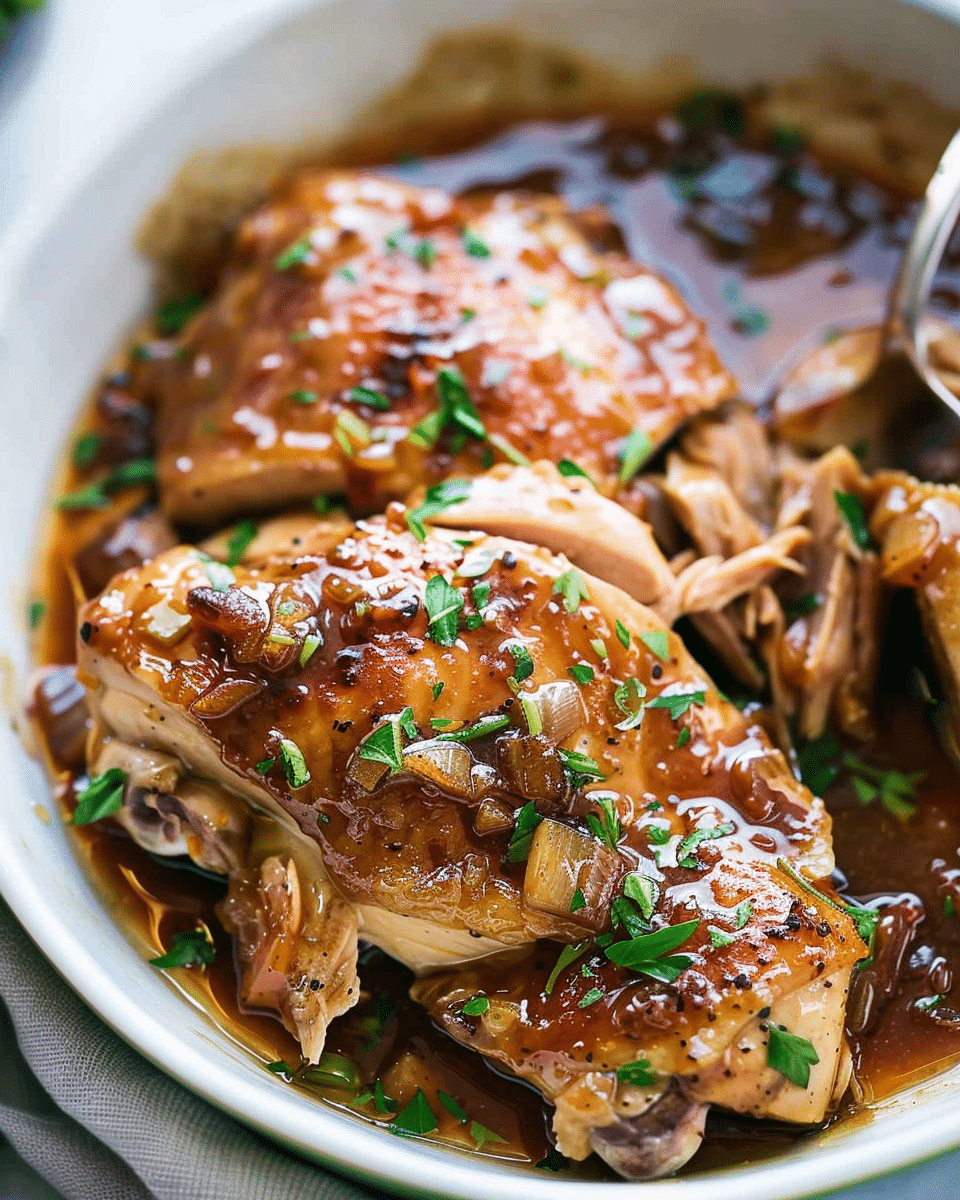 Crock Pot Sweet Garlic Chicken