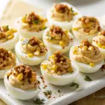 Mexican Street Corn Deviled Eggs