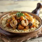 One-Pot Moroccan Shrimp Tagine