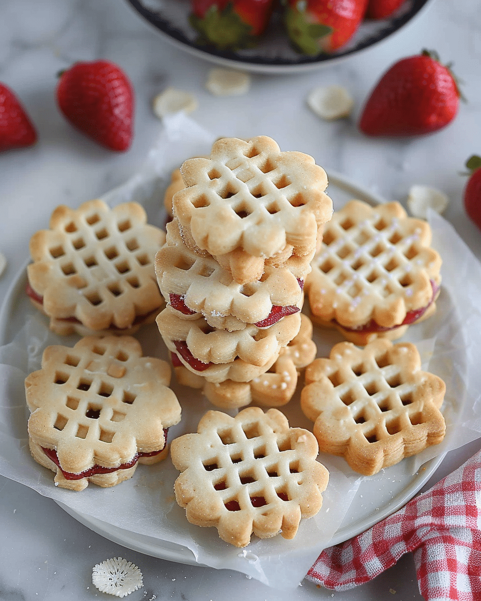 Soft and Sweet Linzer Cookies