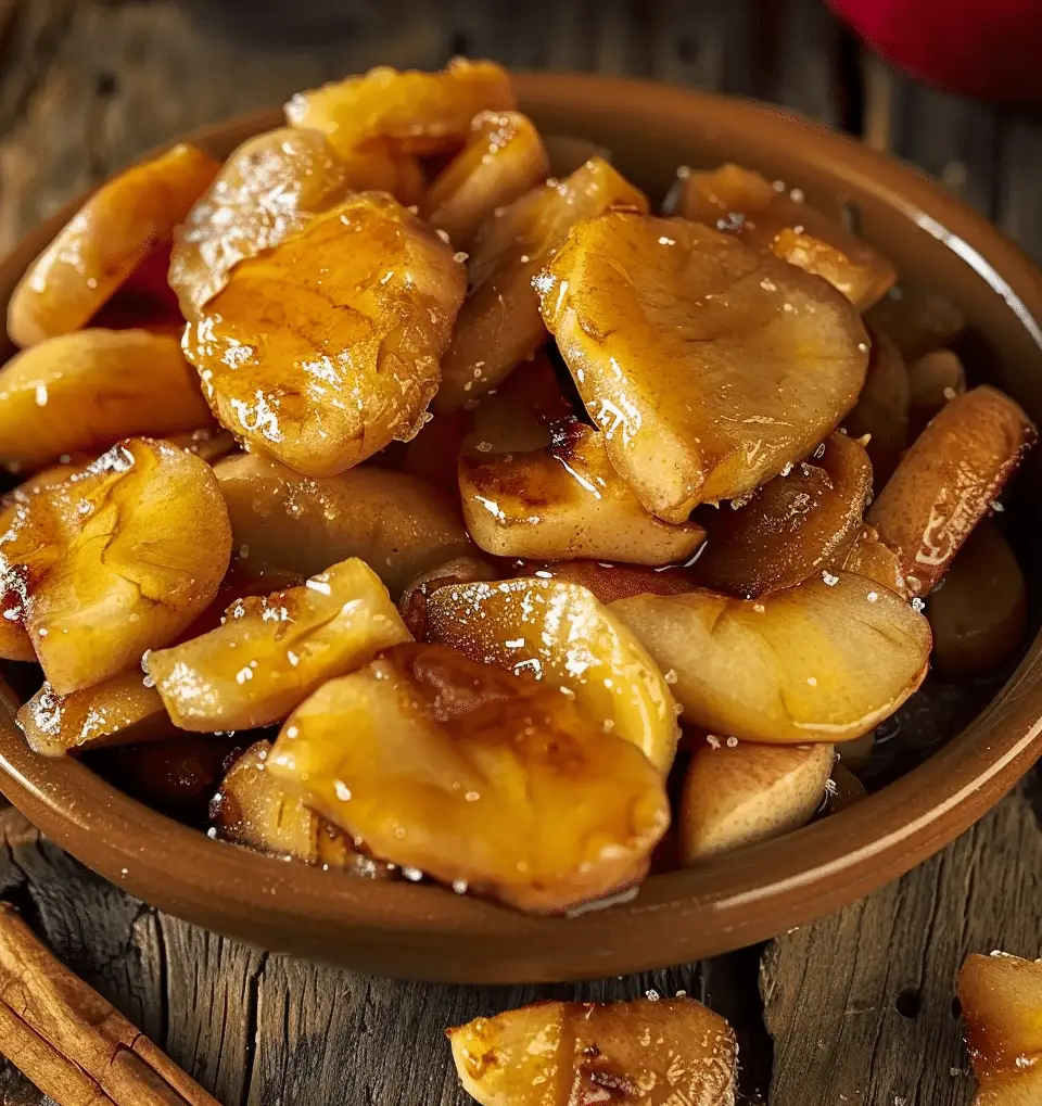 Slow Cooker Cracker Barrel Fried Apples