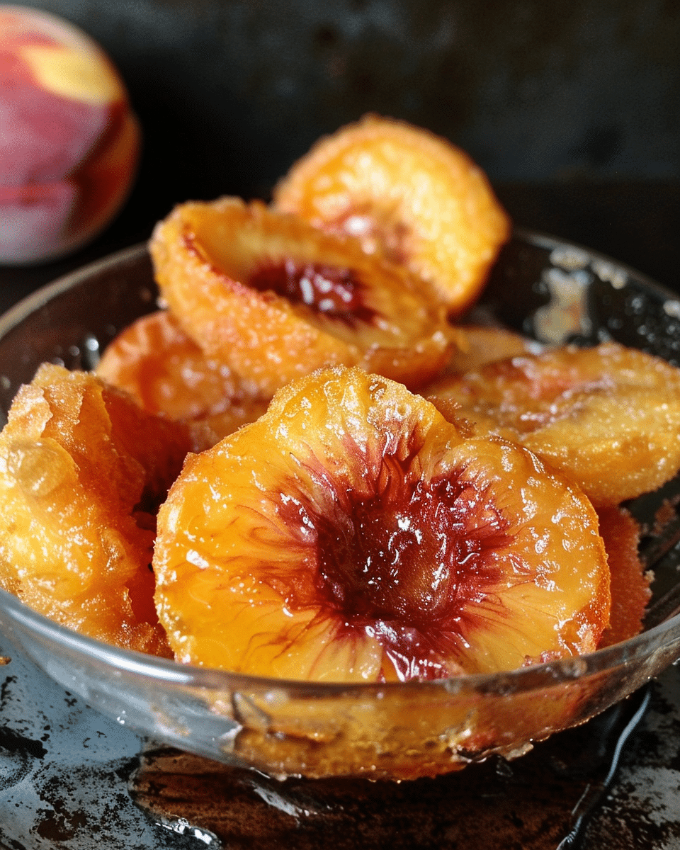 Southern Fried Peaches