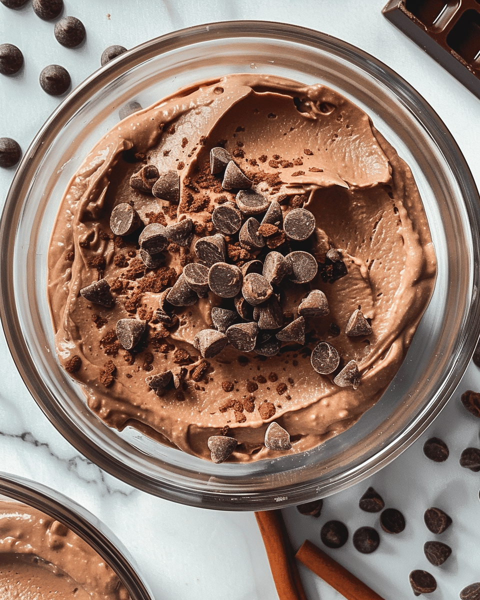 Low-Carb Chocolate Cottage Cheese Mousse