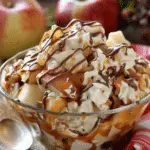 Caramel Apple Snickers Salad