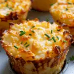 Cheesy Mashed Potato Muffins