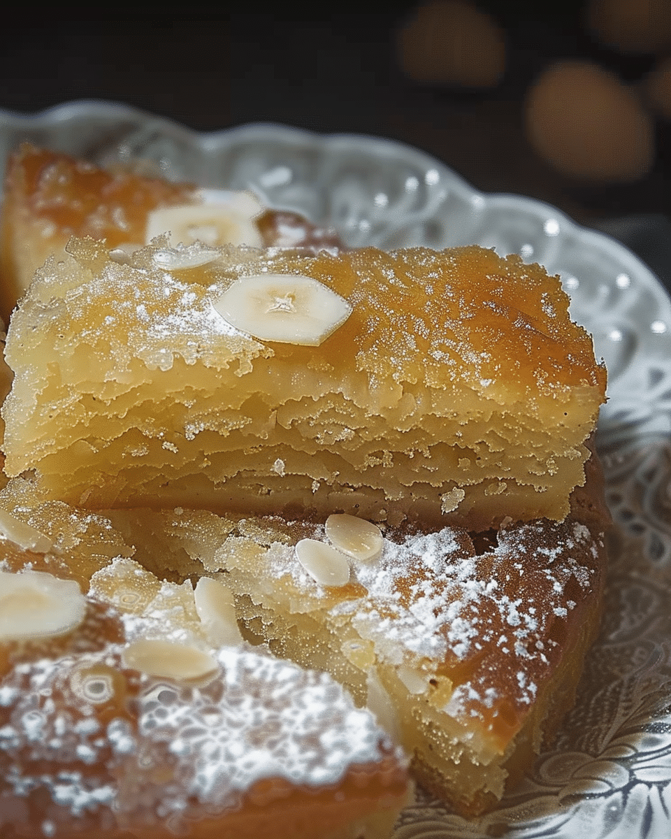 Basboosa (Middle Eastern Semolina Cake)