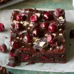 Fudgy Black Forest Bars