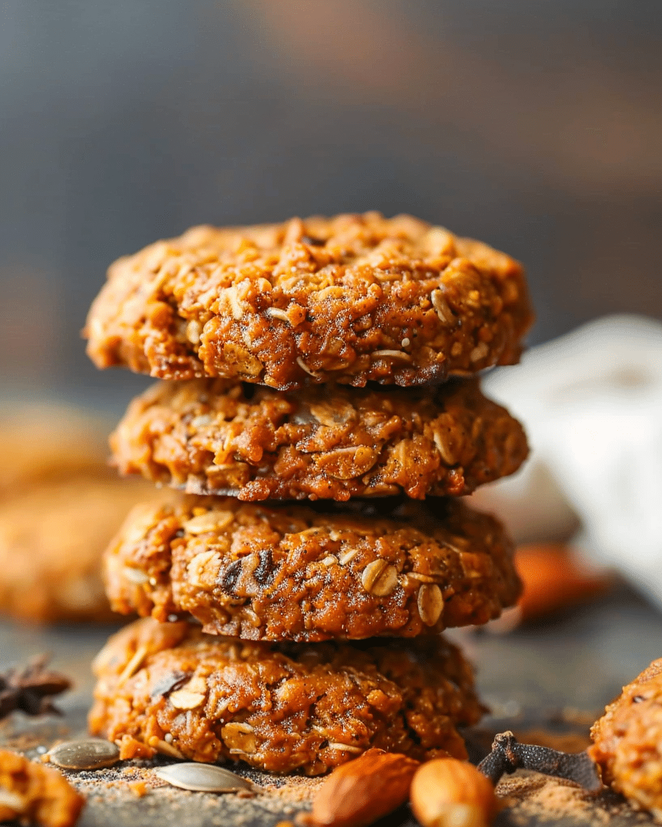 Cinnamon Sweet Potato Breakfast Cookies