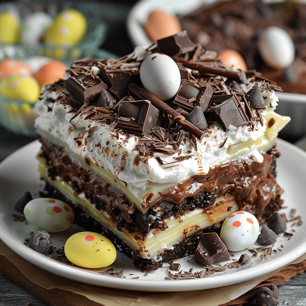 Chocolate Lasagna