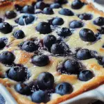 Blueberry Cottage Cheese Breakfast Bake