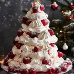 Pavlova Christmas Trees