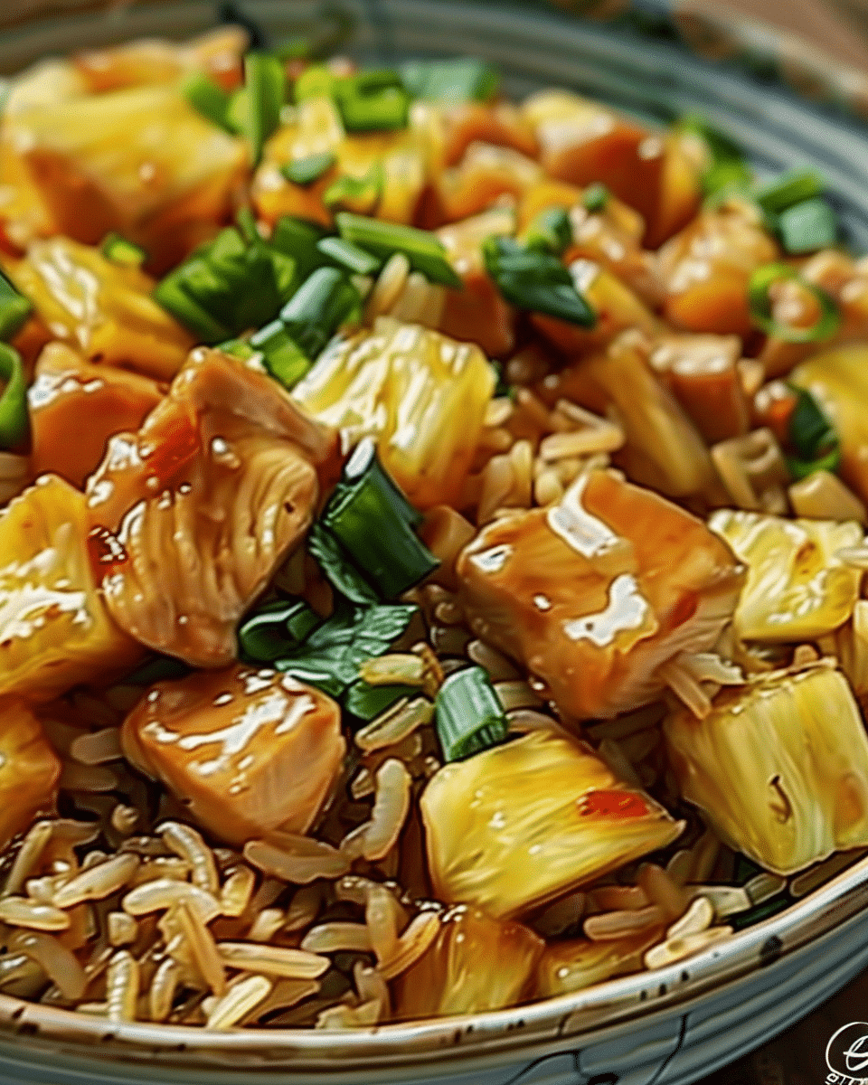 Pineapple Chicken and Rice