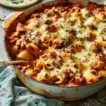 Unstuffed Shells Pasta Bake