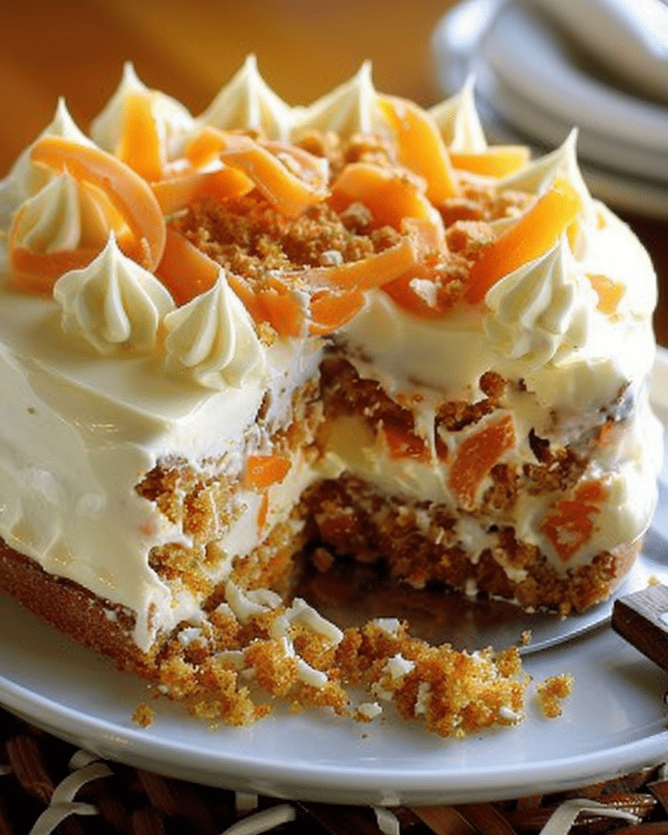 No-Bake Carrot Cake