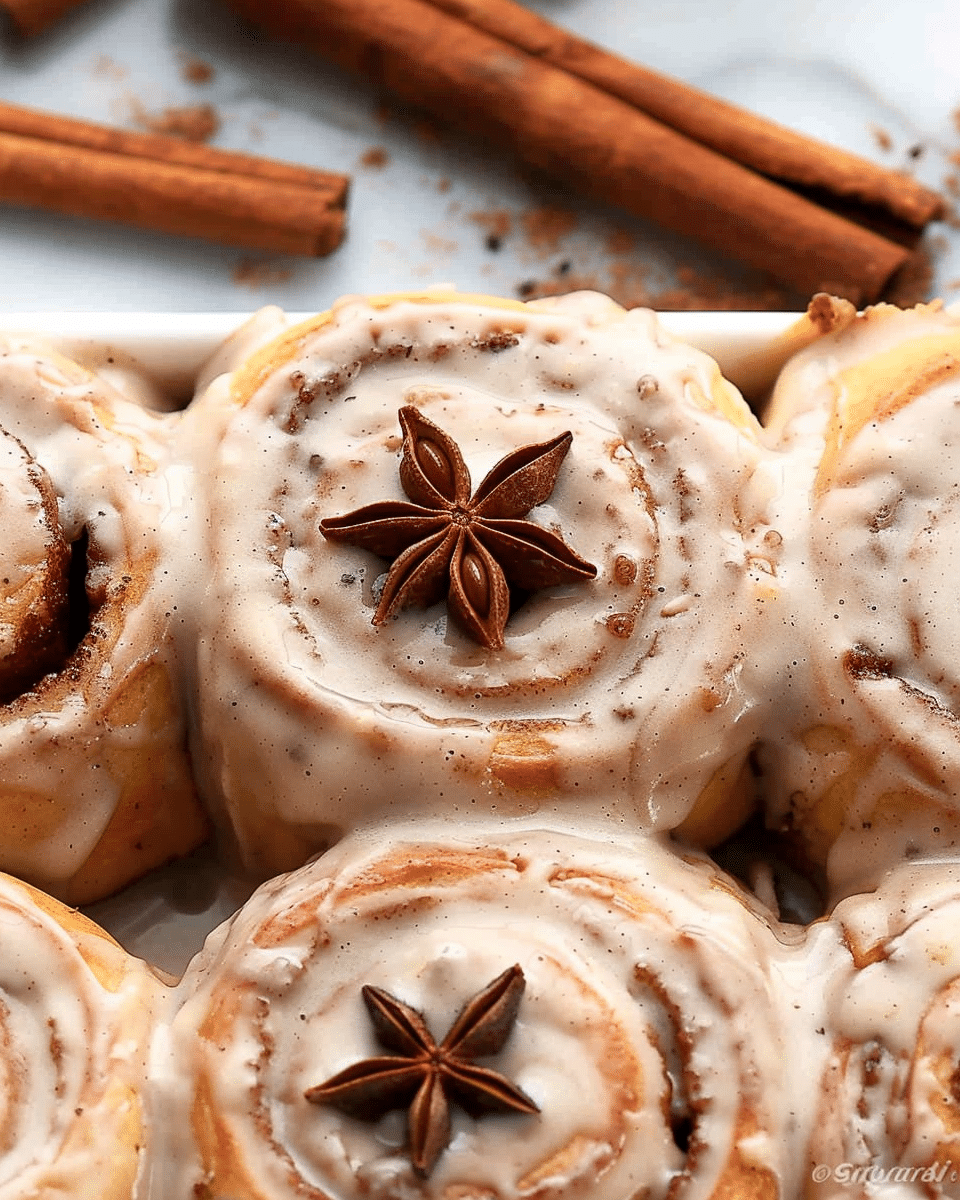 Chai Cinnamon Rolls