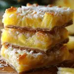 Tropical Paradise with Pineapple Bliss Bars